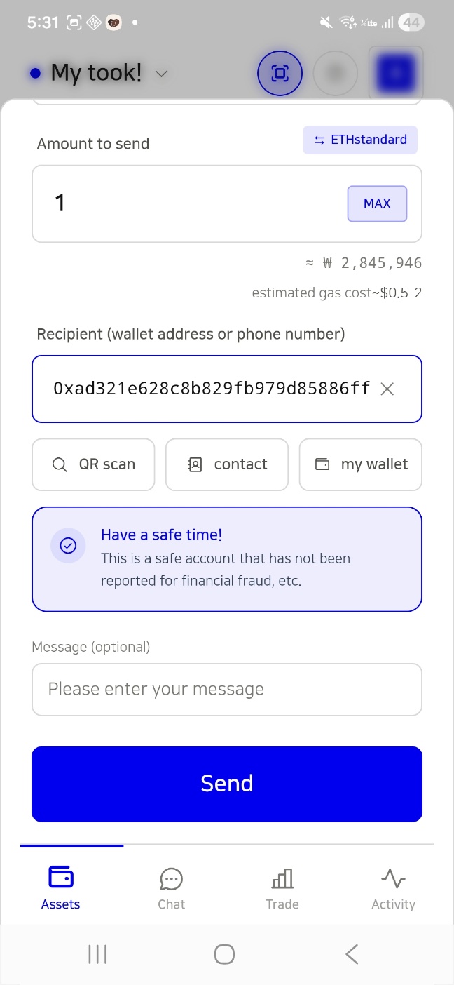 transaction proof